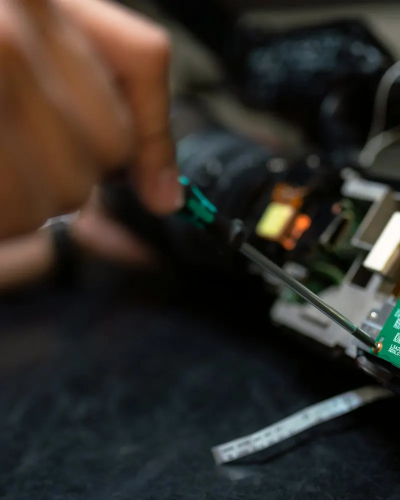 Trabajo técnico en electrónica de control